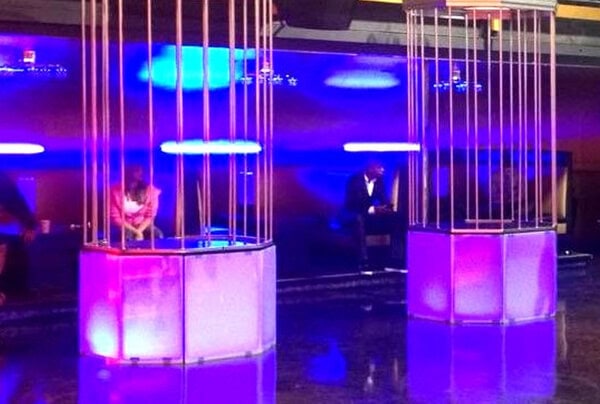 Dancing Cage Rental rental for events in Los Angeles, Orange County, and nationwide