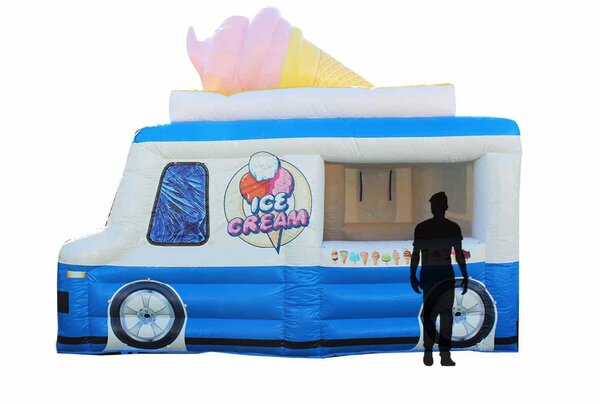 Ice cream truck inflatable rental for events in Los Angeles, Orange County, and nationwide