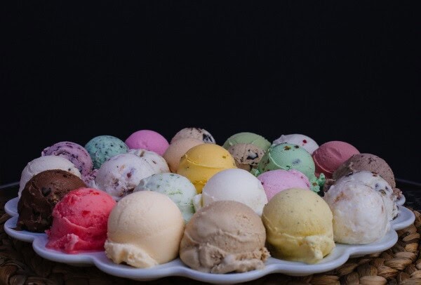 Saffron & Rose Ice Cream