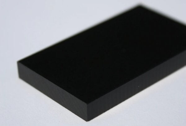 Kunststoffplatte aus PE300 (PE-HD) schwarz extrudiert