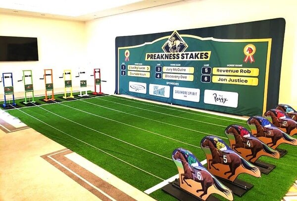 Horse Racing rental for events in Los Angeles, Orange County, and nationwide