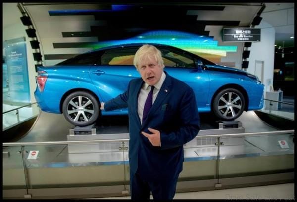 Mayor of London Toyota Mirai Boris Johnson (3)