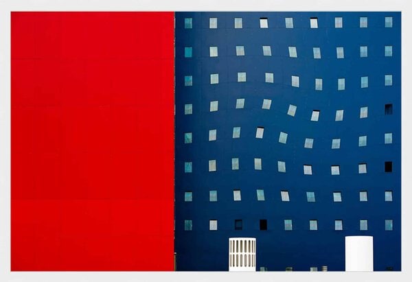 Red White and Blue - Framed to Edge - Image 3