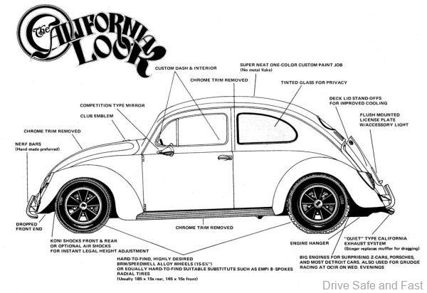 VW Beetle California Look