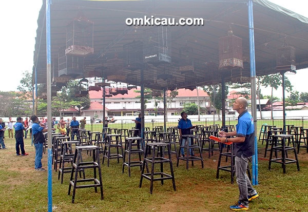 Lomba burung berkicau Bupati HSU Cup di Amuntai