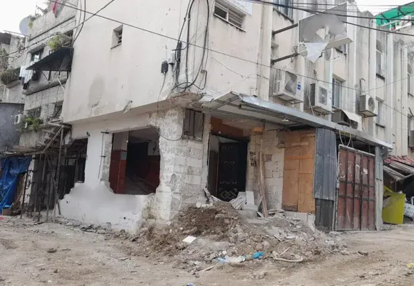 Destruction in Tulkarem Camp, West Bank, oPT