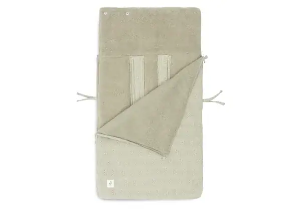 Jollein -  Nid d'Ange groupe 0+ 3/5 points Grain knit Olive Green Les chancelières