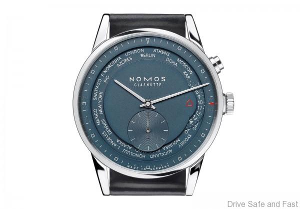 Nomos Zurich World Timer True Blue 1