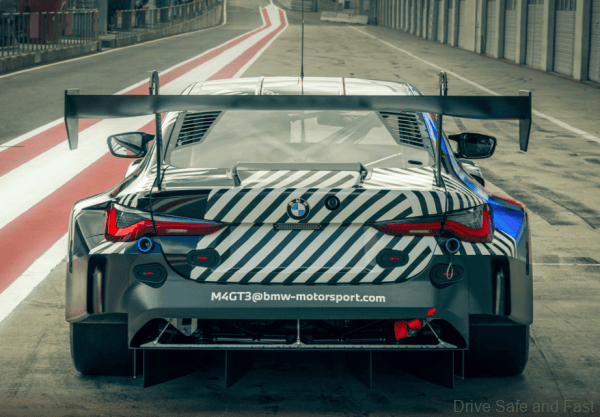 BMW M4 GT3_rear view