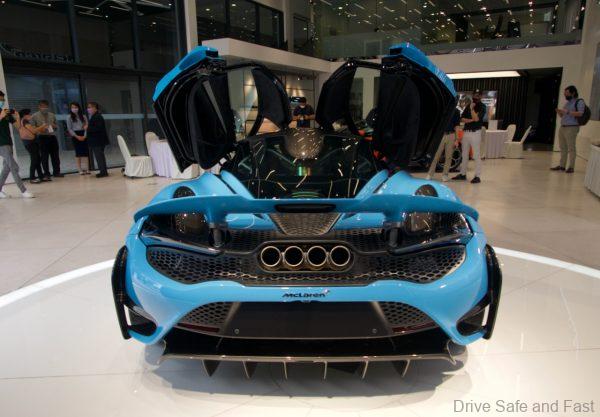 McLaren 765LT rear end