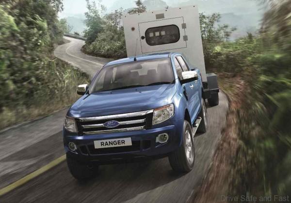 Ford Ranger's class-leading tow