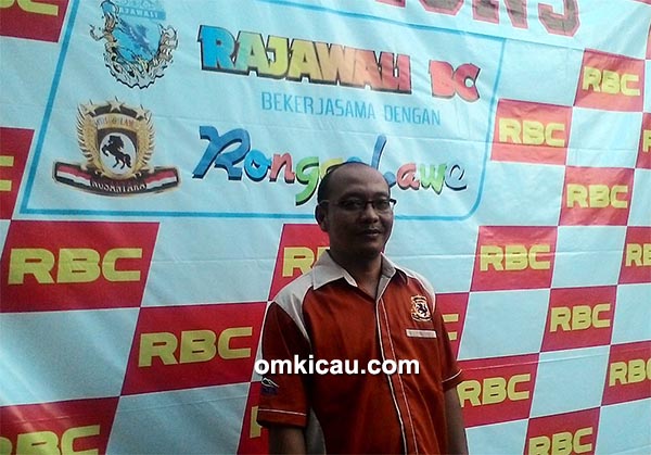 Om Agus TJ, ketua Ronggolawe DPC Klaten