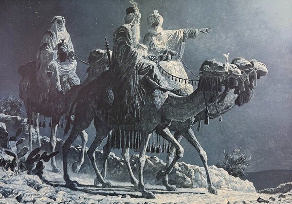 Following the Star - Arnold Friberg