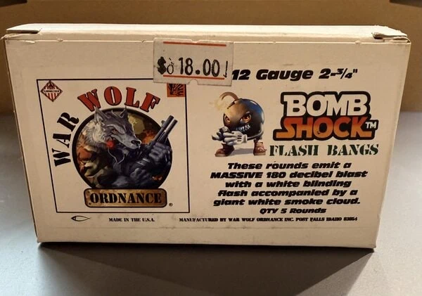 War Wolf Ordnance Bomb Shock