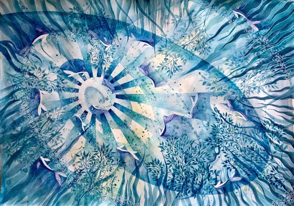 White Fish In A Blue Funk