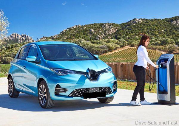 Renault Zoe electric vehicle