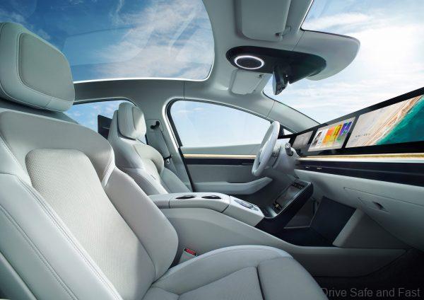 SONY VISION-S 02 interior