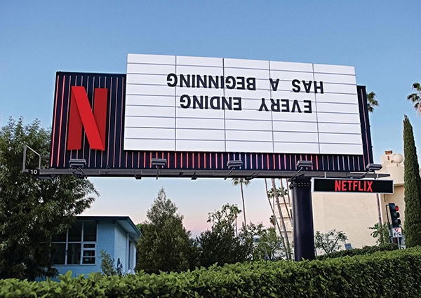Netflix’s Billboard Takeover