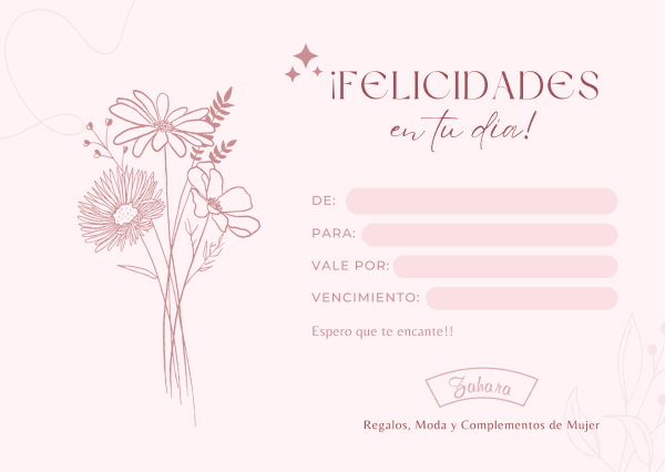 Tarjeta Regalo 1
