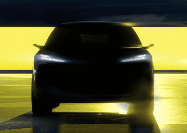 Lotus Type 132 EV SUV teaser front