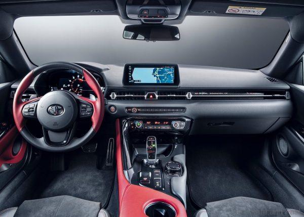 Toyota Supra GR 2.0L cabin