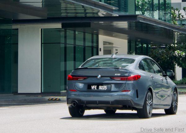 BMW 2 Series 218i Gran Coupé rear exterior