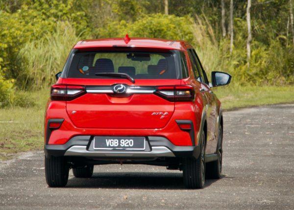 Perodua Ativa exterior rear