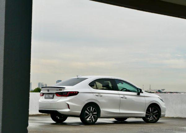 cover photo rear end Honda City RS e:HEV