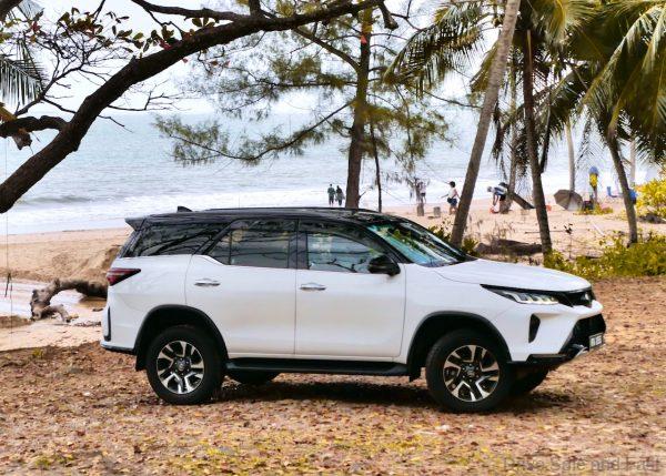 2021 Toyota Fortuner 2.8 VRZ Facelift at the beach