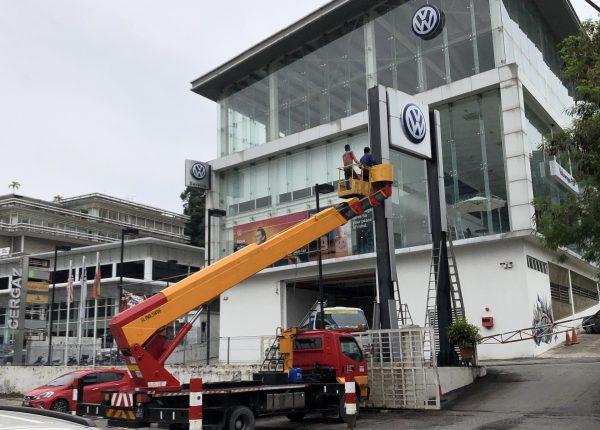 Cergaz Autohaus Volkswagen work in progress