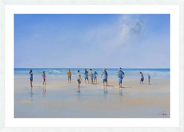 Test Match At The Beach - 5cm White Border - Image 8