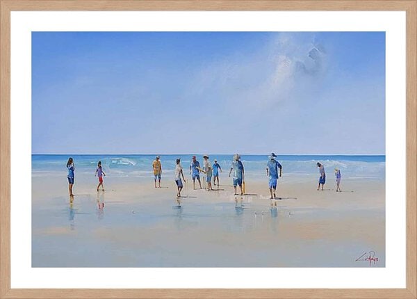 Test Match At The Beach - 5cm White Border - Image 6
