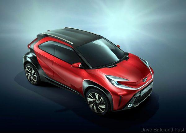 Toyota Aygo X Concept Top Down Exterior