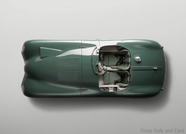 jaguar C Type Continuation Model - top down
