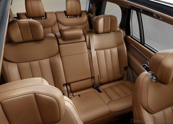7 seats of the Range Rover