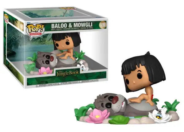 Figurine Funko Pop Moments / Baloo & Mowgli N°1490 / Le Livre De La Jungle / Disney Figurine Funko Pop Moments / Baloo & Mowgli N°1490 / Le Livre De La Jungle / Disney