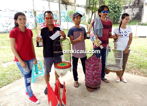 Lomba burung berkicau Bungo Wisata Cup