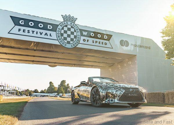 Lexus LC Convertible Prototype Goodwood Festival of Speed 2019 1