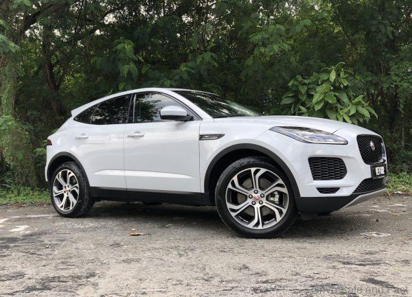 Jaguar E-Pace side