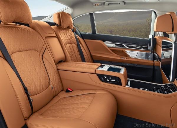 BMW 7-Series rear seat