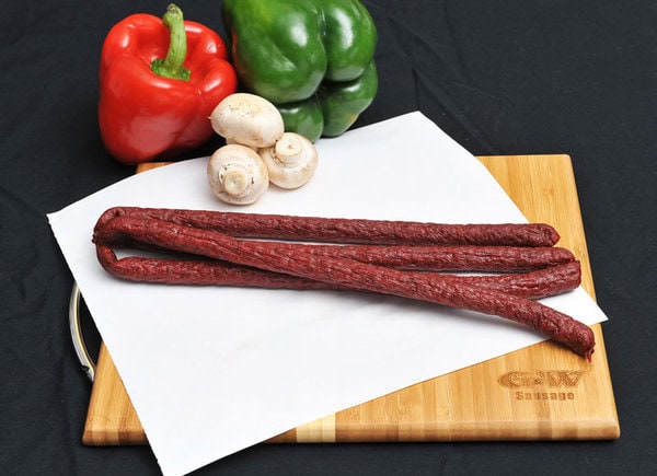 G&W Bavarian Maple Landjäger Beef Sticks