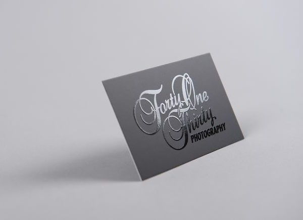 spot uv business cards