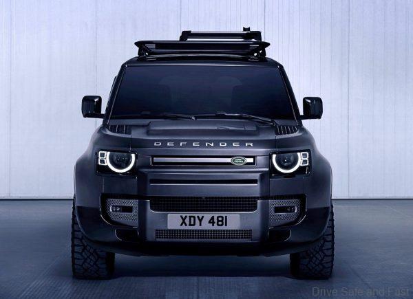 land rover defender 130 front