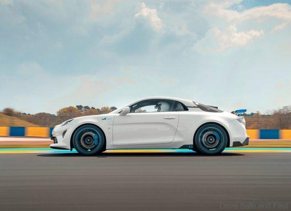 Alpine A110 R Le Mans side profile