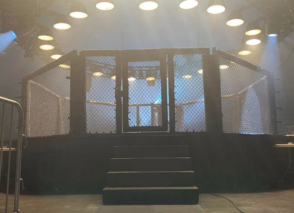 MMA Octagon Cage Rental MMA / UFC Cage rental for events in Los Angeles, Orange County, and nationwide