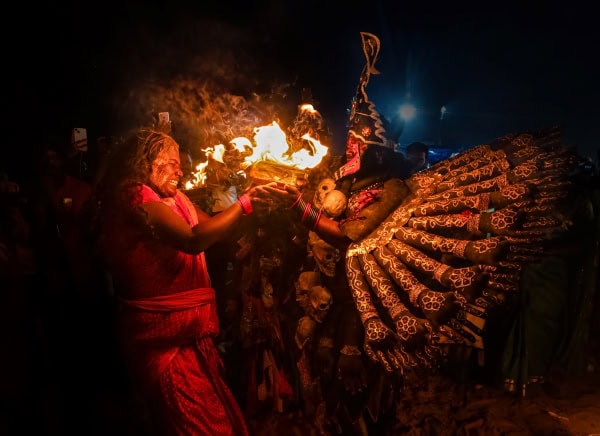 Photo story on Kulasai Dussehra festival
