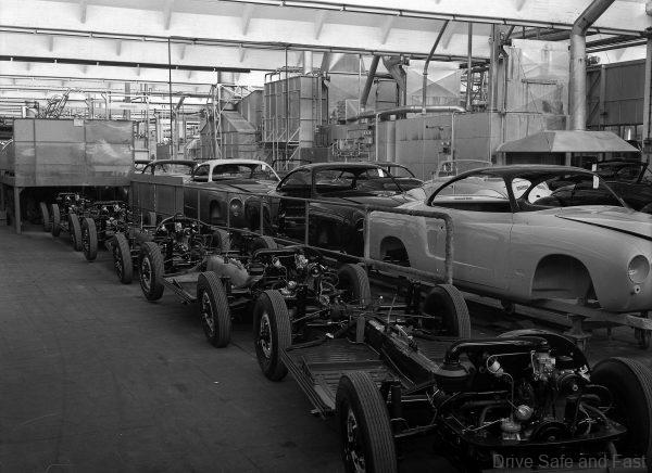 Karmanm Ghia factory production
