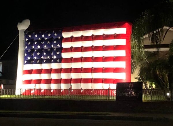 Country Flags Giant Inflatables rental for events in Los Angeles, Orange County, and nationwide