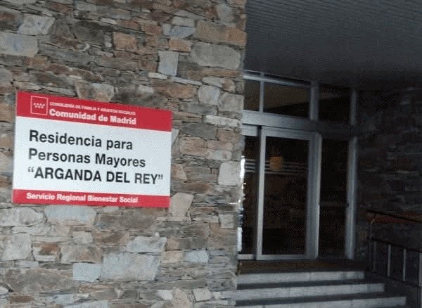 Residencia de Arganda del Rey acogiendo evacuados de Zarzalejo