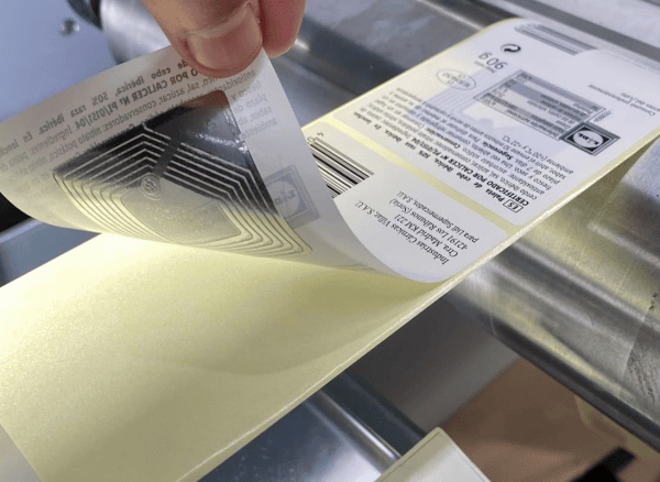 Imagen de etiquetas RFID